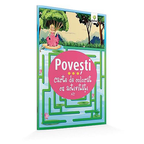 Povesti Carte De Colorat Cu Activitati 3 Ani Id 93302802