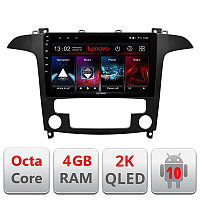 Navigatie dedicata Lenovo Ford S-Max 2008-2012 L-003, Octacore, 4Gb RAM, 64Gb Hdd, 4G, QLED 2K, DSP, Carplay,