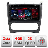 Navigatie dedicata Lenovo Mercedes C Class W203 facelift L-093, Octacore, 4Gb RAM, 64Gb Hdd, 4G, QLED 2K, DSP,