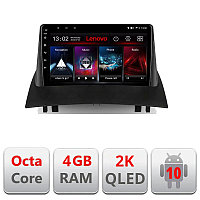Navigatie dedicata Lenovo Renault Megane 2 L-098, Octacore, 4Gb RAM, 64Gb Hdd, 4G, QLED 2K, DSP, Carplay,