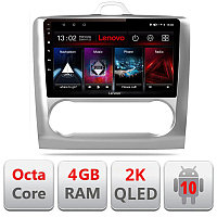 Navigatie dedicata Lenovo Ford Focus 2 Automat L-140-automatic, Octacore, 4Gb RAM, 64Gb Hdd, 4G, QLED 2K, DSP,