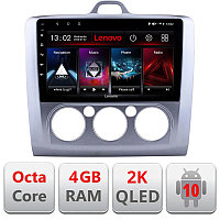 Navigatie dedicata Lenovo Ford Focus 2 Manual L-140-manual, Octacore, 4Gb RAM, 64Gb Hdd, 4G, QLED 2K, DSP,