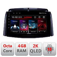 Navigatie dedicata Lenovo Renault Koleos 2009-2016 L-KOLEOS, Octacore, 4Gb RAM, 64Gb Hdd, 4G, QLED 2K, DSP,