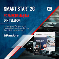 Kit pornire motor Pandora Smart Start Renault Clio Clio 4 2012-2019, aplicatie telefon 2G (montaj inclus)