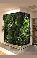 Perete verde Jungle cu plante stabilizate - 1mp - Fara Rama