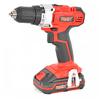 Masina de gaurit si insurubat cu 2 acumulatori Li-Ion 20 V 2 Ah, 1.4 Kg, mandrina 0,8-10mm, Hecht 1277