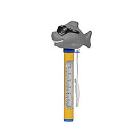 Termometru pentru piscina Hecht 060511 cu ornament in forma de rechin