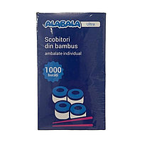 Scobitori bambus ambalate individual (1000buc)