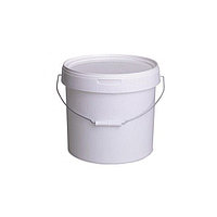 Galeata alimentara sigilabila, cu capac, 20 litri, alb