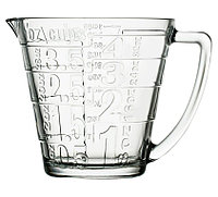 Cana gradata 1L din sticla 55172