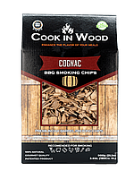 Aschii pentru afumare din lemn de stejar, infuzat cu aroma de Cognac, chips-uri 900 grame