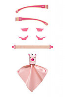 Kit accesorii pentru ochelari de soare MOKKI Click&Change, roz