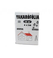 Folie de acoperire pentru zugravit, groasa, 4m x 5m, 20mp