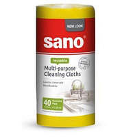 Rola de lavete uscate, Sano Sushi Cloth, 40buc/pachet