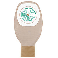 Punga de colostomie/ileostomie, B Braun, cu Border si evacuare, 10 - 70 mm, bej deschis - 56410A