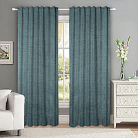 Draperie tip tesatura in cu rejansa transparenta cu ate pentru galerie, Madison, densitate 700 g/ml, Celestin,
