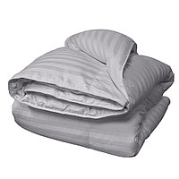 Pilota matlasata cu umplutura microfibra si invelis din damasc pentru vara, 200 g/m² 210 x 230 cm Gri