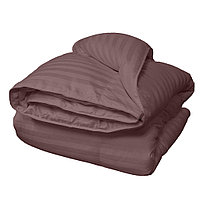 Pilota matlasata cu umplutura microfibra si invelis din damasc pentru vara, 200 g/m² 210 x 230 cm Maro