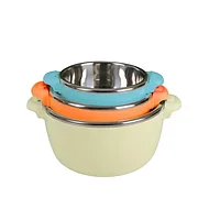 Set 3 caserole termica 2+4+6L,BELLY BEIGE, Art Of Dining by Heinner