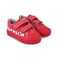 Tenisi canvas pentru copii garvalin, rojo (marime: 20)