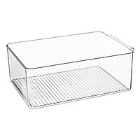 Cutie organizare Frigider Tiny, acril, cu capac, 32.5 x 12 x 22.5 cm
