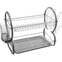 Scurgator de vase 5FIVE Gray, etajat, 52x26x39 cm