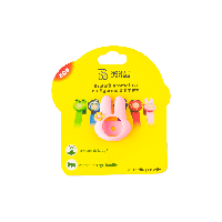 Bratara aromatica din silicon cu figurine animate pentru copii-Iepure roz