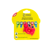 Bratara aromatica din silicon pentru copii cu figurine animate-Crab rosu
