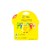 Bratara aromatica din silicon pentru copii cu figurine animate-Pui galben