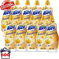 Pachet 10 x balsam de rufe ultraconcentrat rufe Asevi Sensations Golden 1.44 litri (total 10x60=600 spalari)