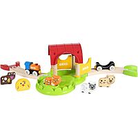 Set trenulet prima mea ferma BRIO
