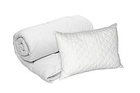 Set Blanche, perna microfibra 50x70 cm si pilota matlasata 350g/mp, 140x200 cm