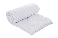 Pilota Alcam Damasc White Line 180x200 cm, umplutura bumbac, 300 g/mp