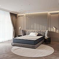Saltea DormeVu, Latexmem Silvercare Pocket, 190x140x29cm, spuma poliuretanica high resilience, spuma memory