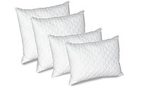Set 4 perne Alcam, 2 perne microfibra 50x70 cm, 2 perne microfibra 70x70 cm