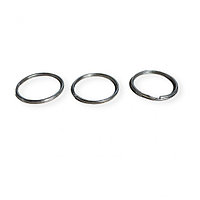 Set 100 Inele Chei, metalice, diametru 25mm