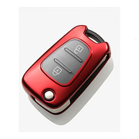 Husa Cheie Auto HYUNDAI TPU+PC Rosie Cheie Briceag (Hyundai I30,Ix35)