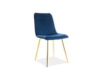 Scaun EROS Velvet Bleumarin