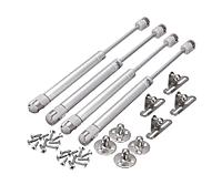 Set 4 amortizoare cu gaz pentru ridicare usa dulap,80N