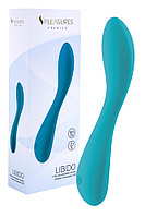 Vibrator punct G Libido S Pleasures turcoaz 19,5 cm