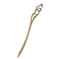 Ac par simplu, 14.5 cm x 1.5 cm, metal, model betisor par chinezesc