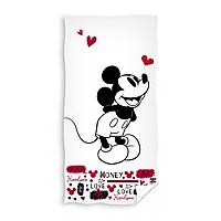 Prosop pentru copii din bumbac, Mickey Mouse, 70x140 cm, MCT-02