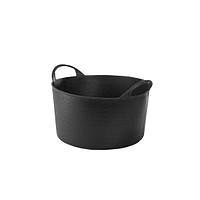 Galeata pentru constructii, rotunda, flexibila, neagra, 14 L, Mercaton