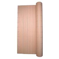 Paravan pentru balcon, terasa, gard PVC, stil bambus, 1300 g/m2, UV, 3x1.5 m