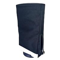 Husa de protectie pentru consola PlayStation 5, Negru, Plastic robust, 39 x 26,5 x 9 cm