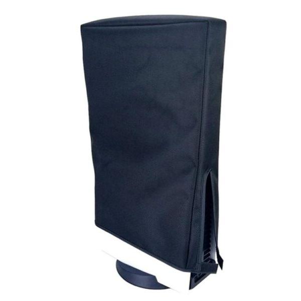 Husa de protectie pentru consola PlayStation 5, Negru, Plastic robust, 39 x 26,5 x 9 cm - foto 1 - id-p94452040