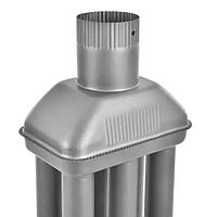 Burlan recuperator caldura HECHT Saver, diametru 120 mm, lungime 1000 mm