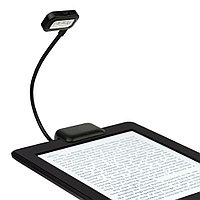 Bec universal / iluminare de fundal pentru e -book - negru
