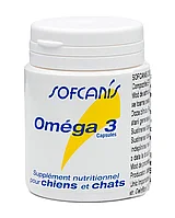 Vitamine pentru caini si pisici, Sofcanis Omega 3, 50cps