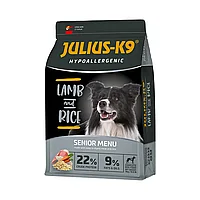 Hrana uscata pentru caini, JULIUS K-9 HighPremium Senior Hypoallergenic Miel si Orez 3 kg